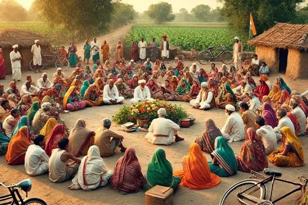 गावाचा प्रश्न सोडवणे